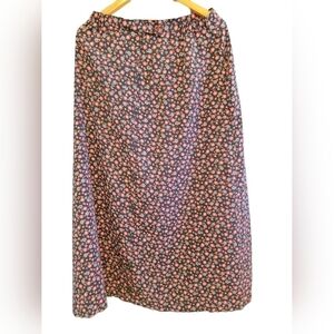 Blue floral maxi skirt Christopher Banks. Size 8 cottagecore,streetwear, vintage